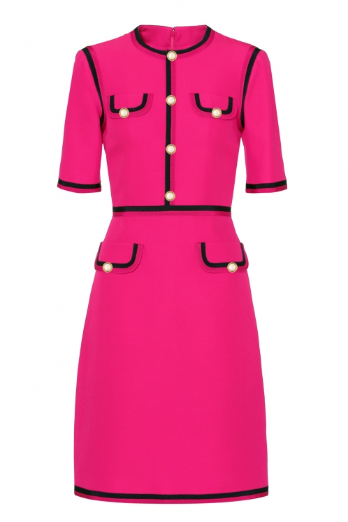 Vestido Chanel Fucsia