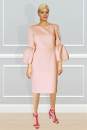 Vestido color Nude