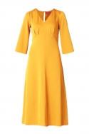 Vestido Amarillo Midi