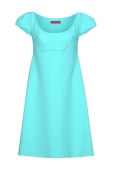 Vestido Aguamarina corte Evasé