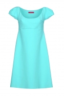 Vestido Aguamarina corte Evasé