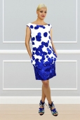 Vestido Pétalos Azules