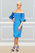 Vestido Azulón Bardot