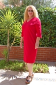 Vestido Rojo Ondas