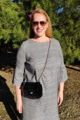 Bolso Acolchado Negro Estilo Chanel