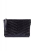 Bolso mano Terciopelo Negro