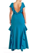 Vestido Largo Celeste