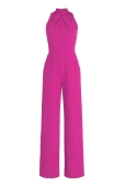 Mono Fucsia Escote Cruzado