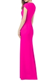 Vestido Largo Fucsia Flúor