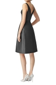 Vestido Negro Satén