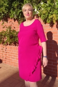Vestido Buganvilla con Volante
