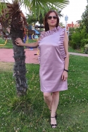 Vestido Volante Asimétrico