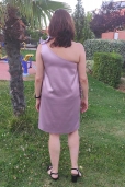 Vestido Volante Asimétrico