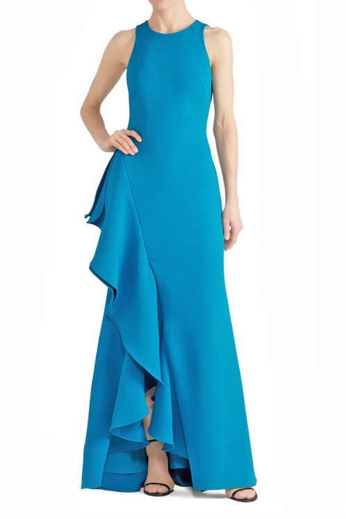 Vestido Lardo Celeste Empolvado