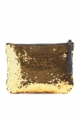 Bolso de mano Lentejuelas Oro y Plata