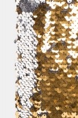 Bolso de mano Lentejuelas Oro y Plata