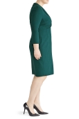 Vestido Verde Cruzado