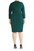 Vestido Verde Cruzado