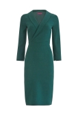 Vestido Verde Cruzado