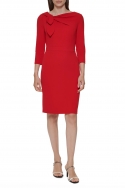 Vestido Rojo Escote Lazada