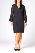 Vestido Esmoquin Negro