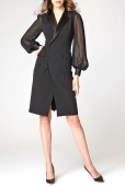 Vestido Esmoquin Negro