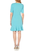 Vestido Turquesa Empolvado