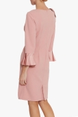 Vestido Maquillaje Lazo Satén