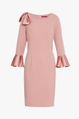Vestido Maquillaje Lazo Satén