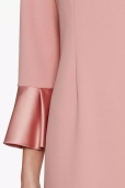 Vestido Maquillaje Lazo Satén