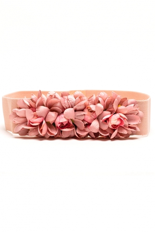Cinturón Maquillaje Flores