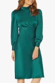 Vestido Verde Satén