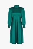Vestido Verde Satén