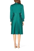 Vestido Verde Satén