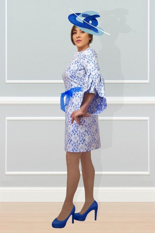 Vestido mangas Tulipán