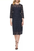 Vestido Negro Guipur