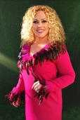 Vestido Buganvilla Plumas