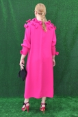 Vestido Fucsia Lazos