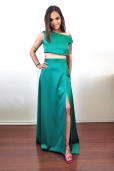 Conjunto Falda y Top Verde