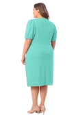 Vestido Aguamarina Drapeado