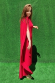 Vestido Rojo asimétrico