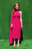 Vestido Rojo asimétrico