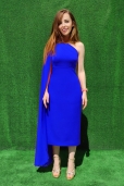Vestido Rojo asimétrico