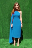 Vestido Rojo asimétrico
