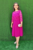 Vestido Encaje Buganvilla