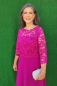 Vestido Encaje Buganvilla