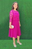 Vestido Encaje Buganvilla