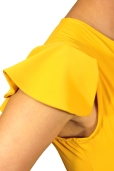 Mono Amarillo y Lazada Fucsia