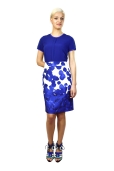 Falda Petalos Azules