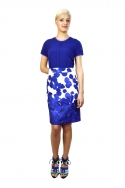 Falda Petalos Azules